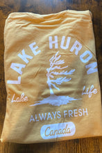 Load image into Gallery viewer, Lake Huron “always Fresh” windswept pine T-shirt