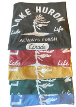 Load image into Gallery viewer, Lake Huron “always Fresh” windswept pine T-shirt