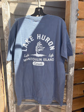 Load image into Gallery viewer, Lake Huron “always Fresh” windswept pine T-shirt