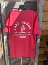 Load image into Gallery viewer, Lake Huron “always Fresh” windswept pine T-shirt