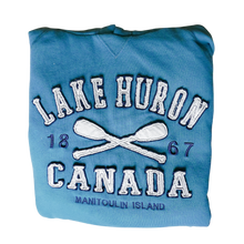 Load image into Gallery viewer, Sweater- Lake Huron hooded sweater