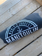 Load image into Gallery viewer, Blanket- Manitoulin Worlds largest fresh water island