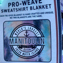Load image into Gallery viewer, Blanket- Manitoulin Worlds largest fresh water island
