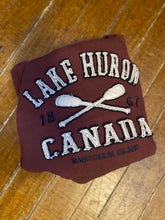 Load image into Gallery viewer, Sweater- Lake Huron hooded sweater