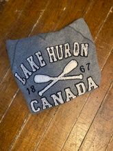 Load image into Gallery viewer, Sweater- Lake Huron hooded sweater