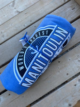 Load image into Gallery viewer, Blanket- Manitoulin Worlds largest fresh water island