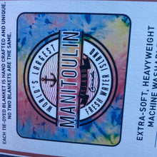 Load image into Gallery viewer, Blanket- Manitoulin Worlds largest fresh water island