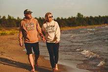 Load image into Gallery viewer, Sweater- Lake Huron hooded sweater