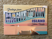 Load image into Gallery viewer, Greetings from  Manitoulin postcard

