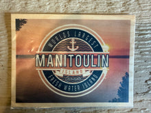 Load image into Gallery viewer, Manitoulin Island Worlds Largest Freshwater Island - wooden postcard
