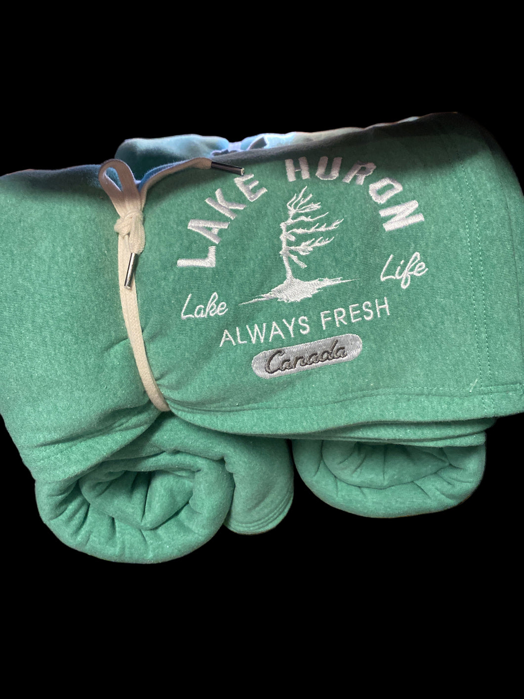 Lake Huron Canada Blanket