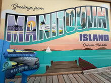 Load image into Gallery viewer, Manitoulin Island Lake Huron Throw Blanket
