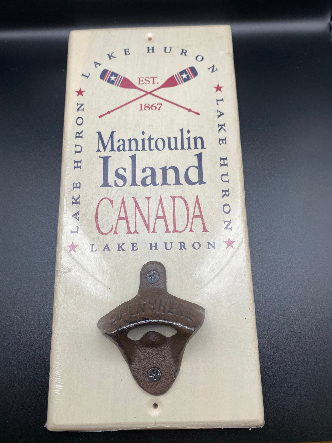 Manitoulin Island Lake Huron Bottle Opener