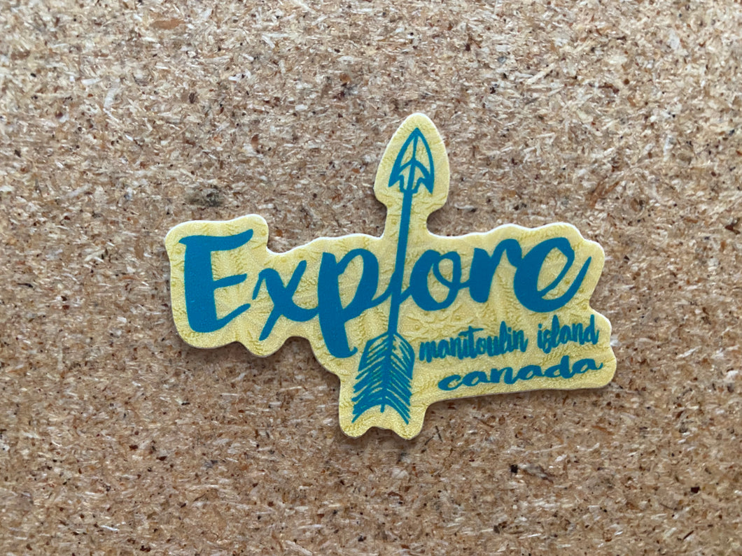 Explore Manitoulin Stickers & Magnet