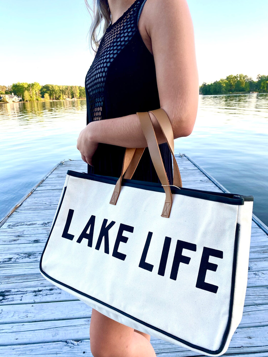 Lake Life tote