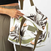 Load image into Gallery viewer, Tote- Aloha Painted Birds Holo Holo Tote

