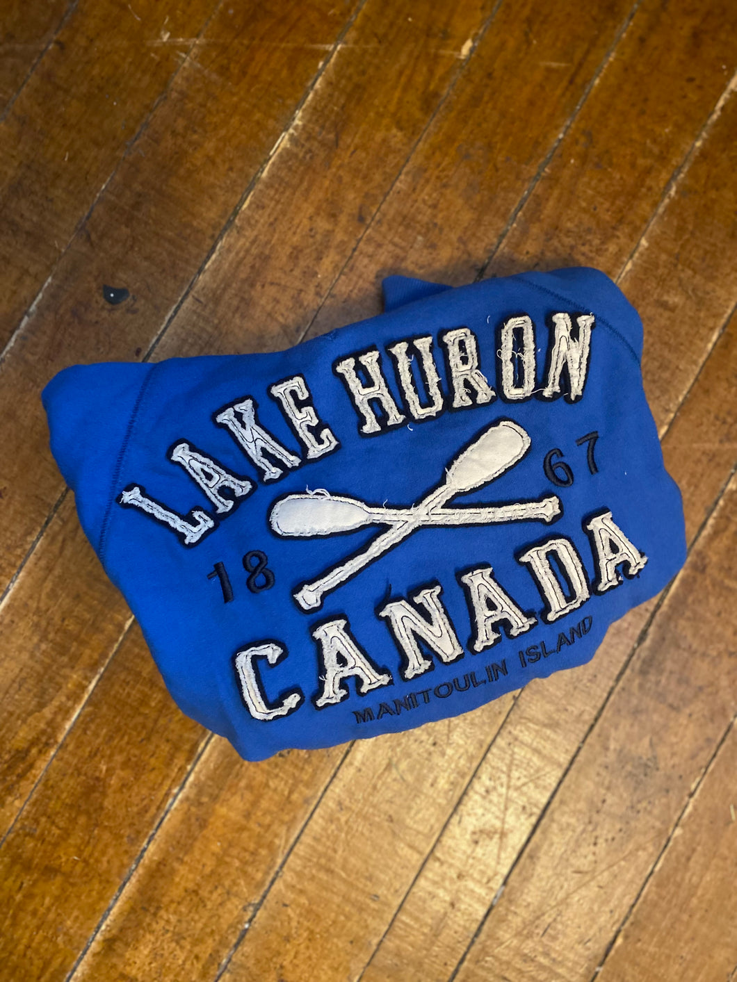 Sweater- Lake Huron hooded sweater