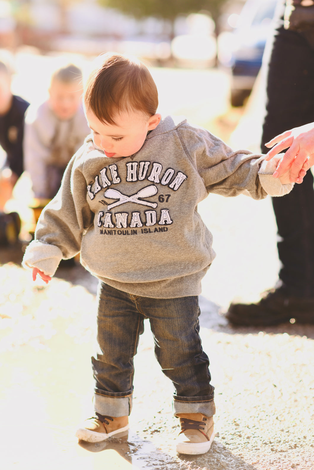 Sweater- Lake Huron Hooded Youth